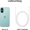Apple iPhone 16 EUR (128GB) blaugrün