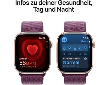 Apple Watch Series 10 EUR (46mm) GPS+4G SL roségold/pfla