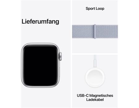 Apple Watch SE EUR (40mm) GPS SL silber/blaue wolke