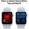 Apple Watch SE EUR (40mm) GPS SL silber/blaue wolke