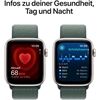 Apple Watch SE EUR (44mm) GPS SL polarstern/seegrün