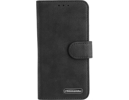 COMMANDER Motorola Edge 60 Book Case Elite black