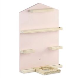 Hama Universal Holzregal Haus rosa für Tonies