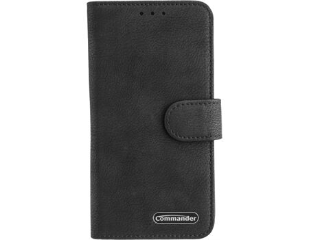 COMMANDER Motorola Edge 60 Book Case Elite black