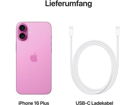 Apple iPhone 16 Plus EUR (128GB) pink