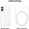 Apple iPhone 16 Plus (D1) 256GB weiß
