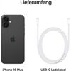 Apple iPhone 16 Plus EUR (256GB) schwarz