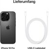 Apple iPhone 16 Pro EUR (256GB) titan schwarz