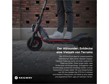 NINEBOTBYS eKickScooter ZT3 Pro D