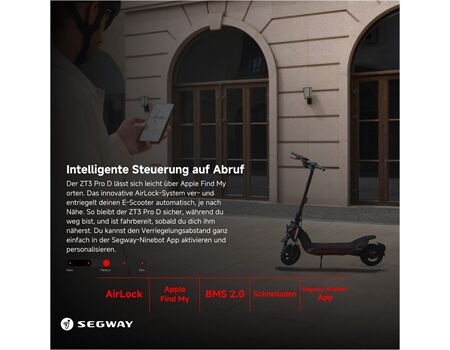 NINEBOTBYS eKickScooter ZT3 Pro D