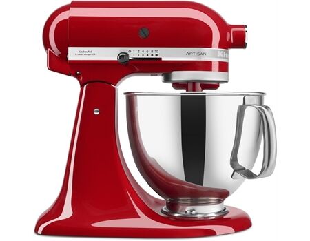 Kitchen-Aid 5KSM125EER 4,8l Küchenmaschine, Empire Red