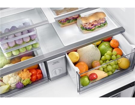 Samsung B-Ware RF65A967EB1/Prem. Black Steel/Beverage/Fes