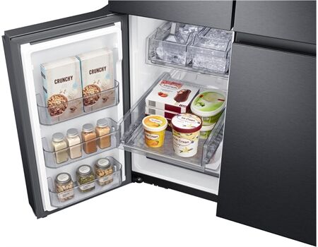 Samsung B-Ware RF65A967EB1/Prem. Black Steel/Beverage/Fes