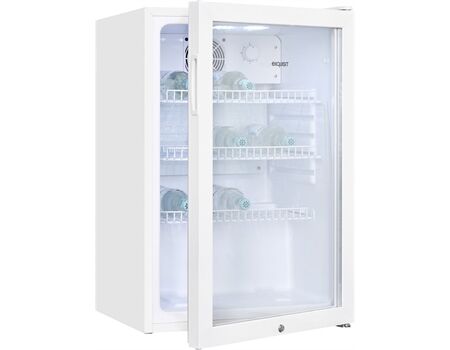 Exquisit GKS 120-GT-160C Getränkekühlschrank mit Glasfront