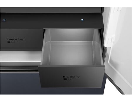 MIDEA MDRF705BIE70 Glasfront nightsky-black