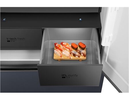 MIDEA MDRF705BIE70 Glasfront nightsky-black