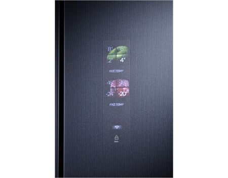 MIDEA MDRF705BIE70 Glasfront nightsky-black