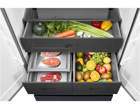 MIDEA MDRF705BIE70 Glasfront nightsky-black