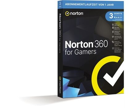 NORTON 360 for Gamers (1 Jahr) 3 Geräte