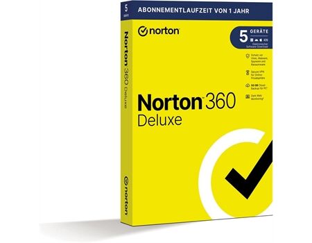 NORTON 360 Deluxe (1 Jahr) 5 Geräte