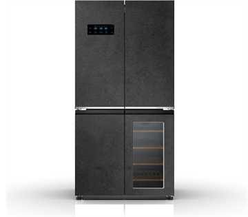 WOLKENSTEIN B-Ware WCD595EWTSNF ST CrossDoor/Weinabteil/Granit