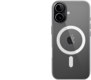 Apple iPhone 17 Clear Case mit MagSafe