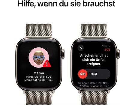Apple Watch Series 10 EUR (42mm) GPS+4G MA natur/natur