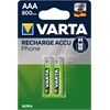 Varta AKKU Phone 2er 800 AAA