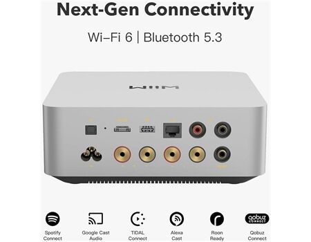 WiiM Amp Ultra Silver