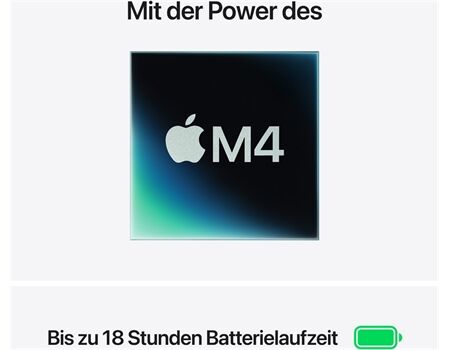 Apple MacBook Air 13,6" M4 256GB 16GB Mitternacht