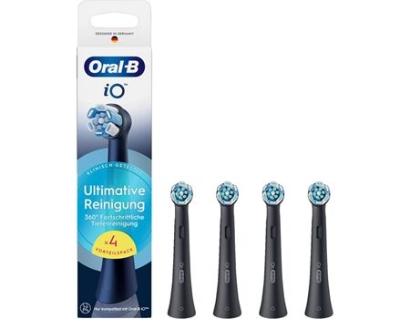 Oral-B iO Ultimative Reinigung (4er) Schwarz