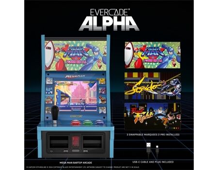 EVERCADE Evercade Alpha MegaMan BT Arc.
