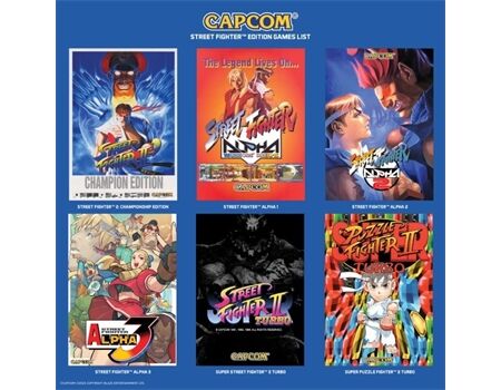 EVERCADE Evercade Alpha StreetFighter BT Arc.