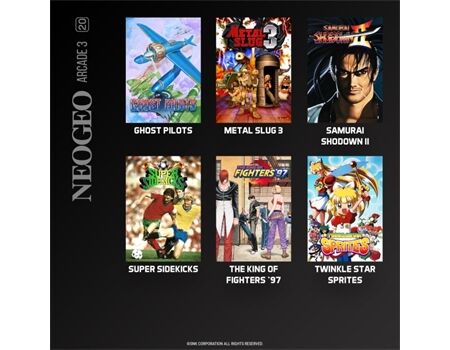 EVERCADE NeoGeo Arcade 3 EVER