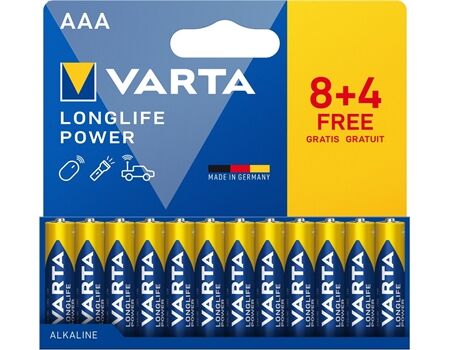 Varta Longlife Power AAA 12er Blister