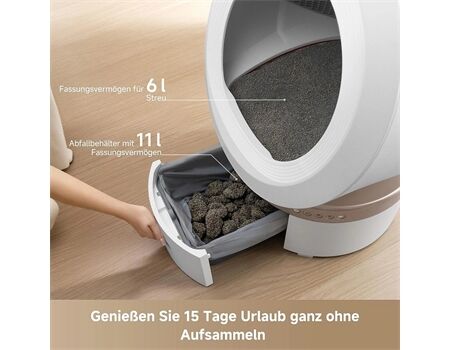 dreame Mova LR10 Prime intelligente Katzentoilette