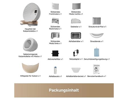 dreame Mova LR10 Prime intelligente Katzentoilette