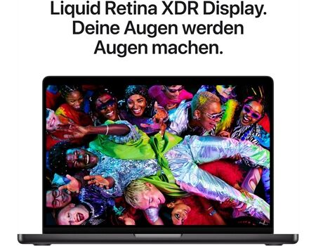 Apple MacBook Pro 14" M5 1TB 16GB Space Schwarz