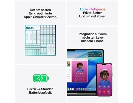 Apple MacBook Pro 14" M5 1TB 24GB space schwarz