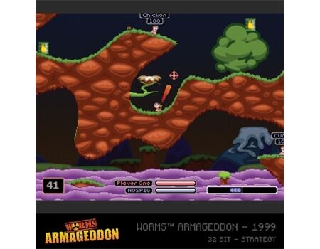 EVERCADE Worms Cartridge 1