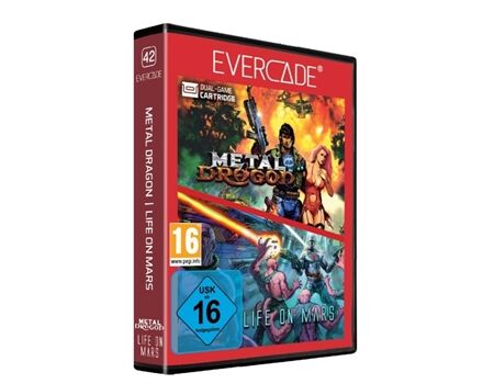 EVERCADE Metal Dragon/Life on Mars Cartridge