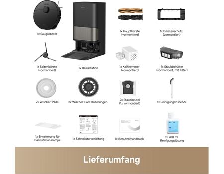 dreame L40s Pro Ultra 19.000 Pa schwarz