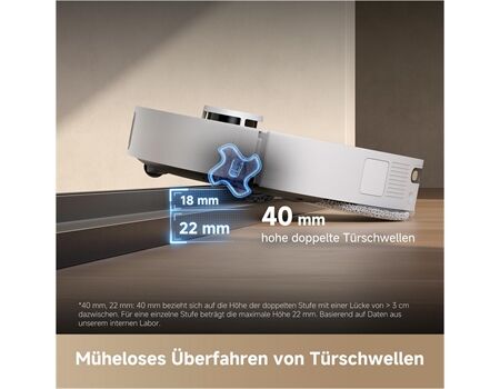 dreame L40s Pro Ultra 19.000 Pa weiss