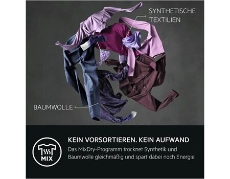 AEG Lavatherm TR7TS75690 Matt Schwarz