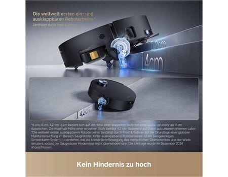 dreame Aqua 10 Ultra Track Complete 25.000 Pa schwarz