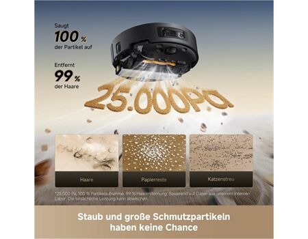 dreame Aqua 10 Ultra Track Complete 25.000 Pa schwarz