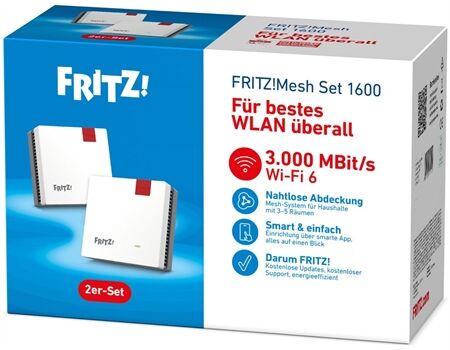 AVM FRITZ!Mesh Set 1600 (2er Pack)