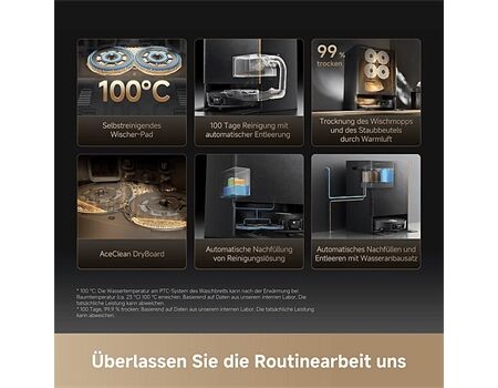 dreame Matrix 10 Ultra 30.000 Pa. schwarz