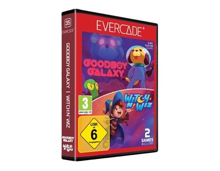 EVERCADE Goodboy Galaxy / Witch n Wiz Cartridge