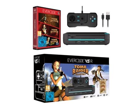 EVERCADE VS-R & Tomb Raider Col. 1